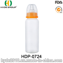 240ml Kunststoff PP Kinder Babyflasche (HDP-0724)